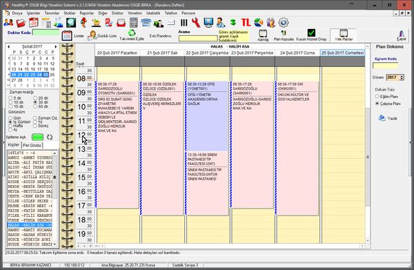 OSGB Yıllık Çalışma Planı ve Yıllık Eğitim Planı